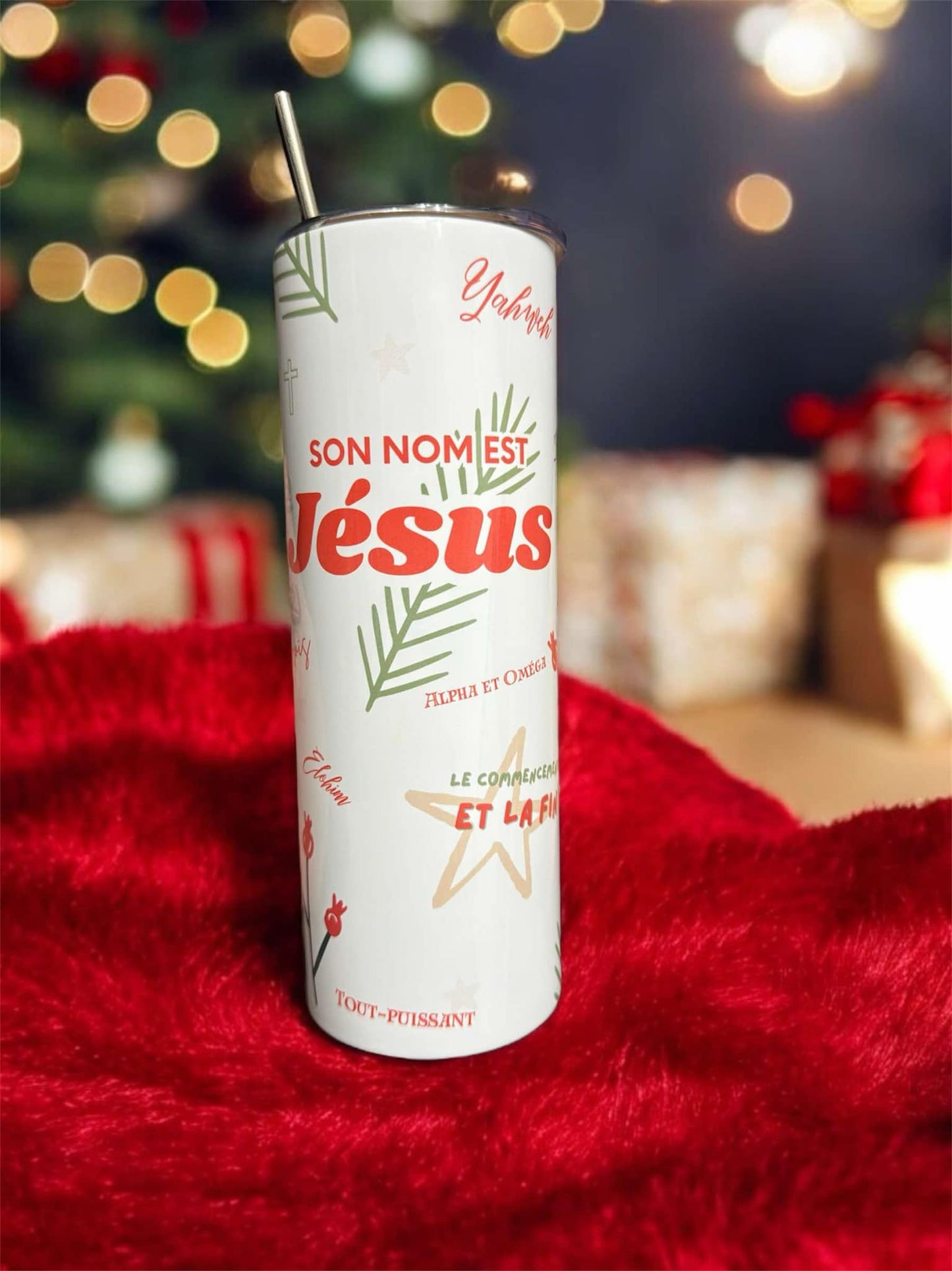Tumbler d'hiver Son nom est Jésus (Édition limitée)