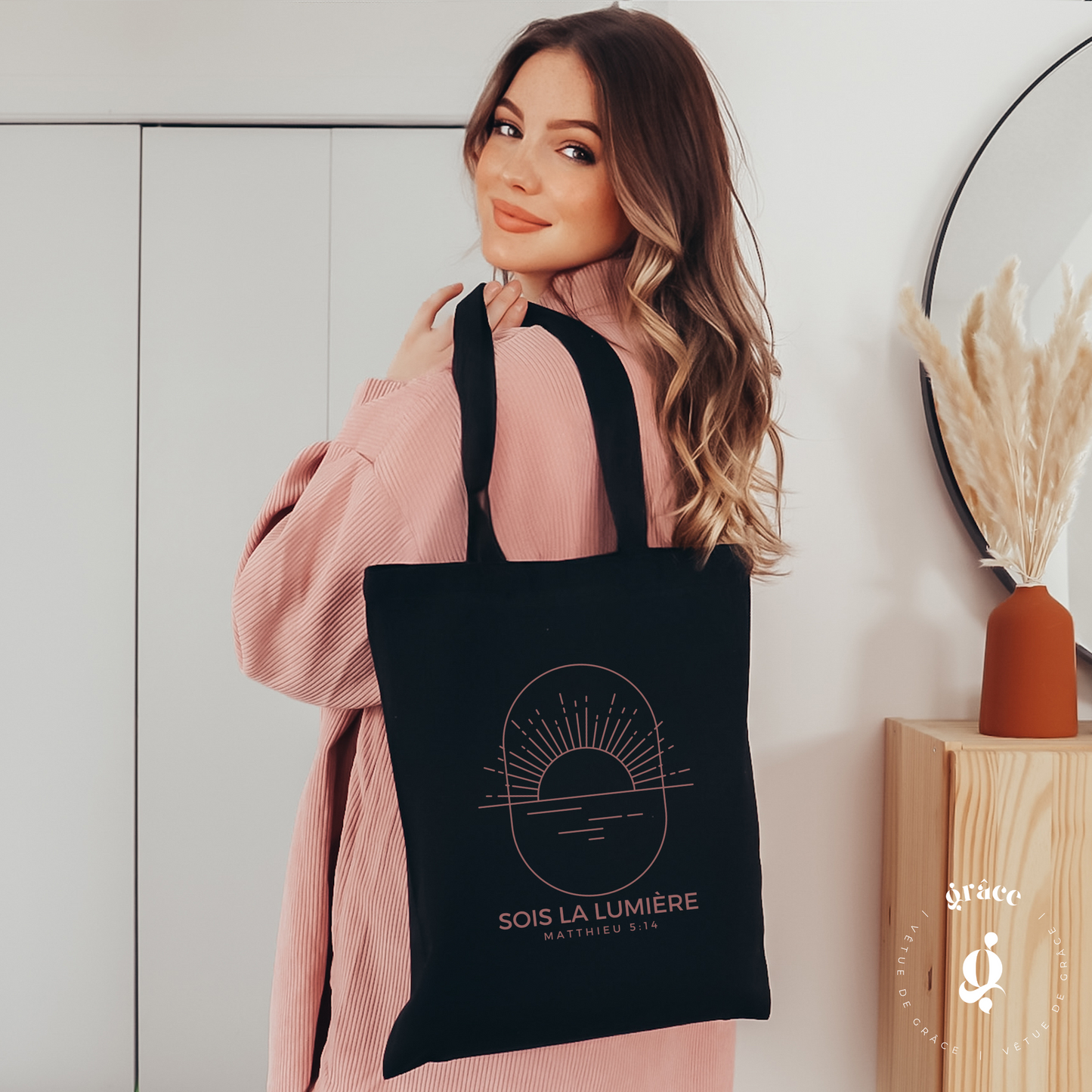 Be the Light Tote Bag