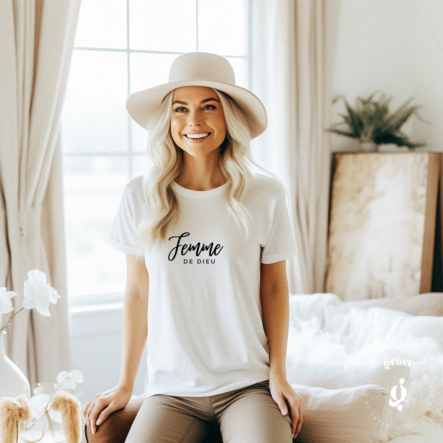 T-shirt Femme de Dieu