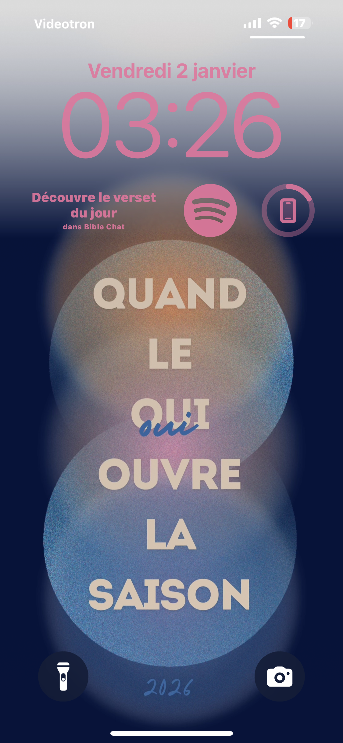 2026 JE DIS OUI - Fond d’écran pour cellulaire