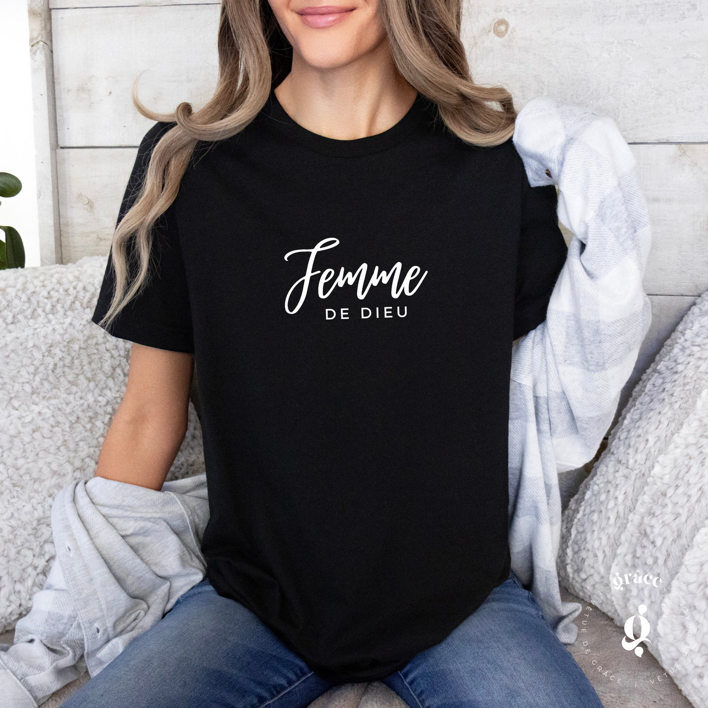 T-shirt Femme de Dieu