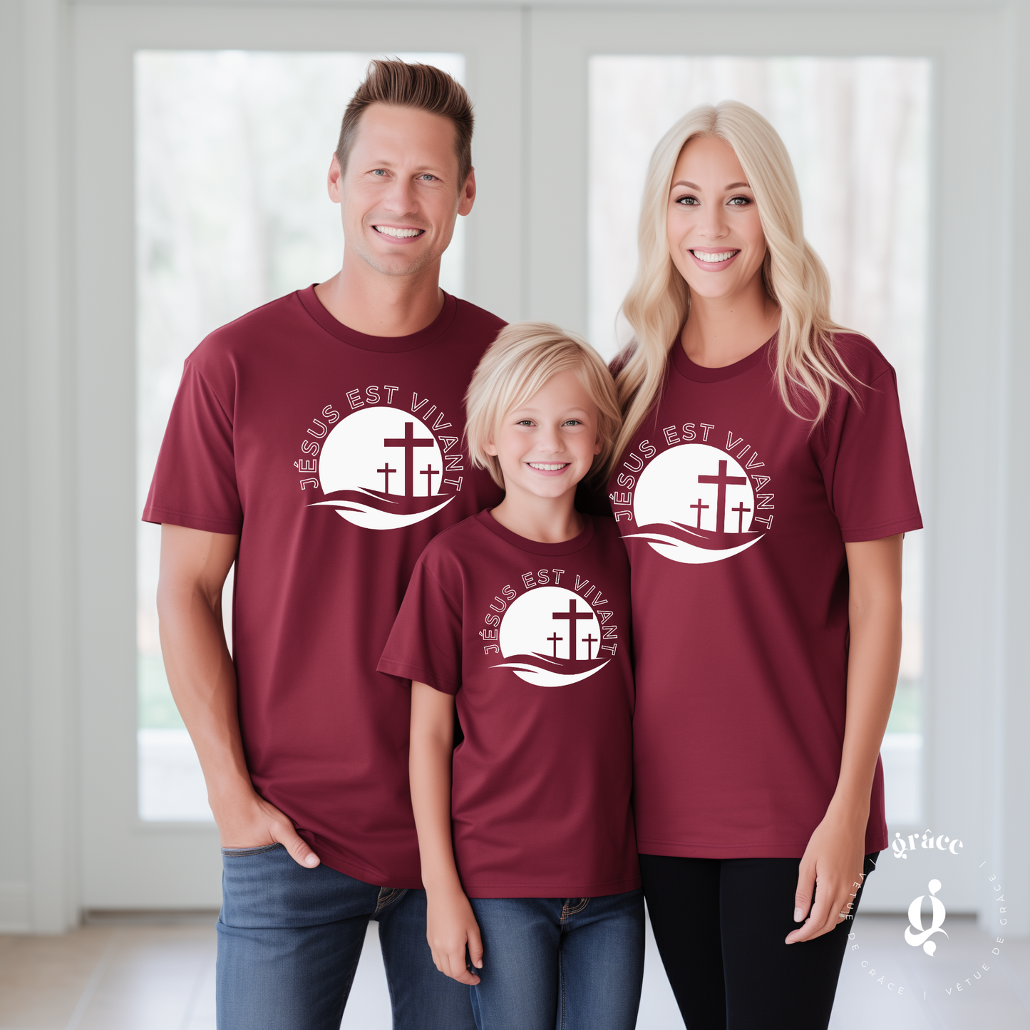 Camiseta Jesús está vivo.