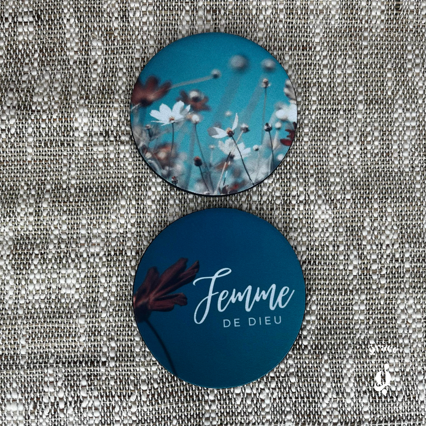 Posavasos | mujer de dios