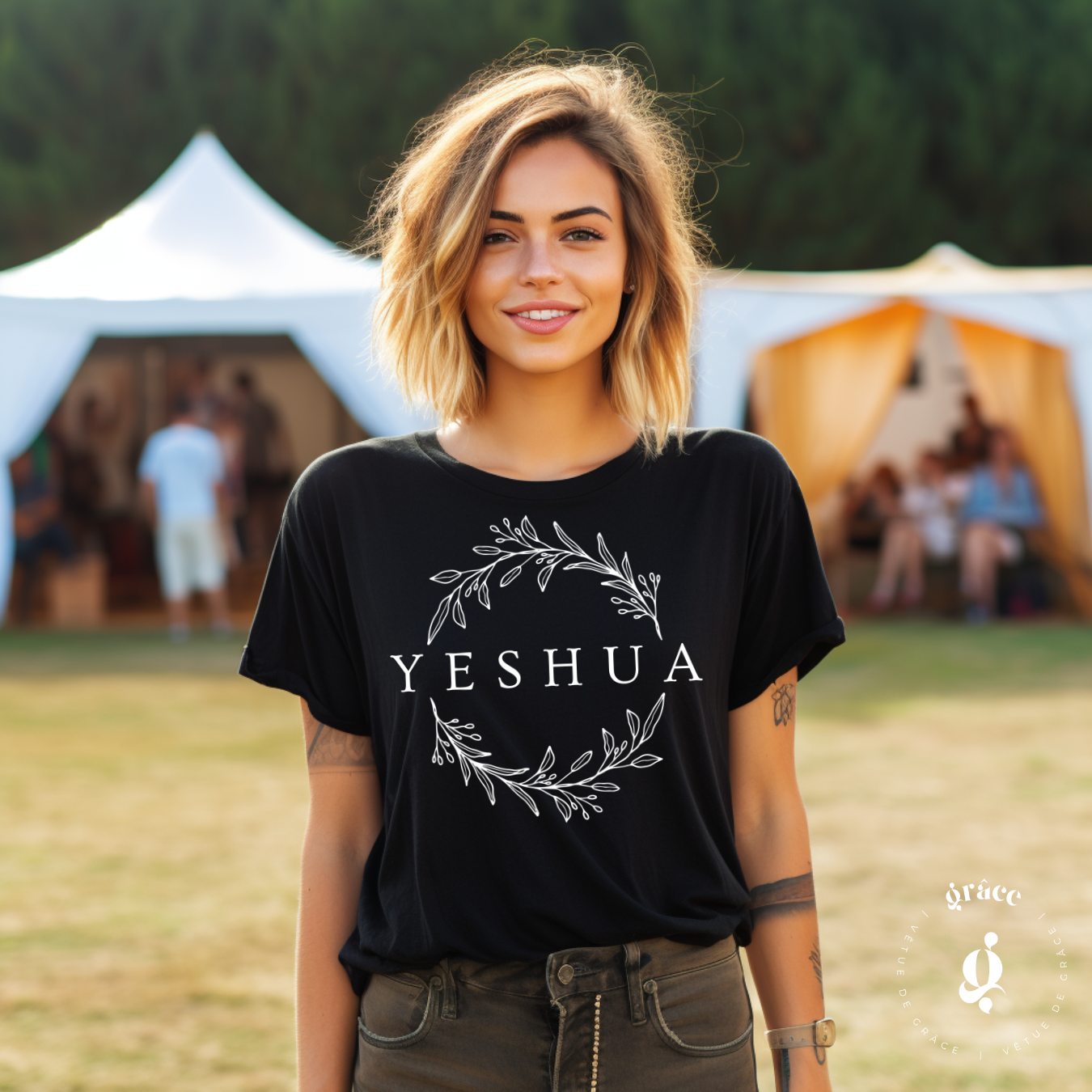 YESHUA t-shirt for women