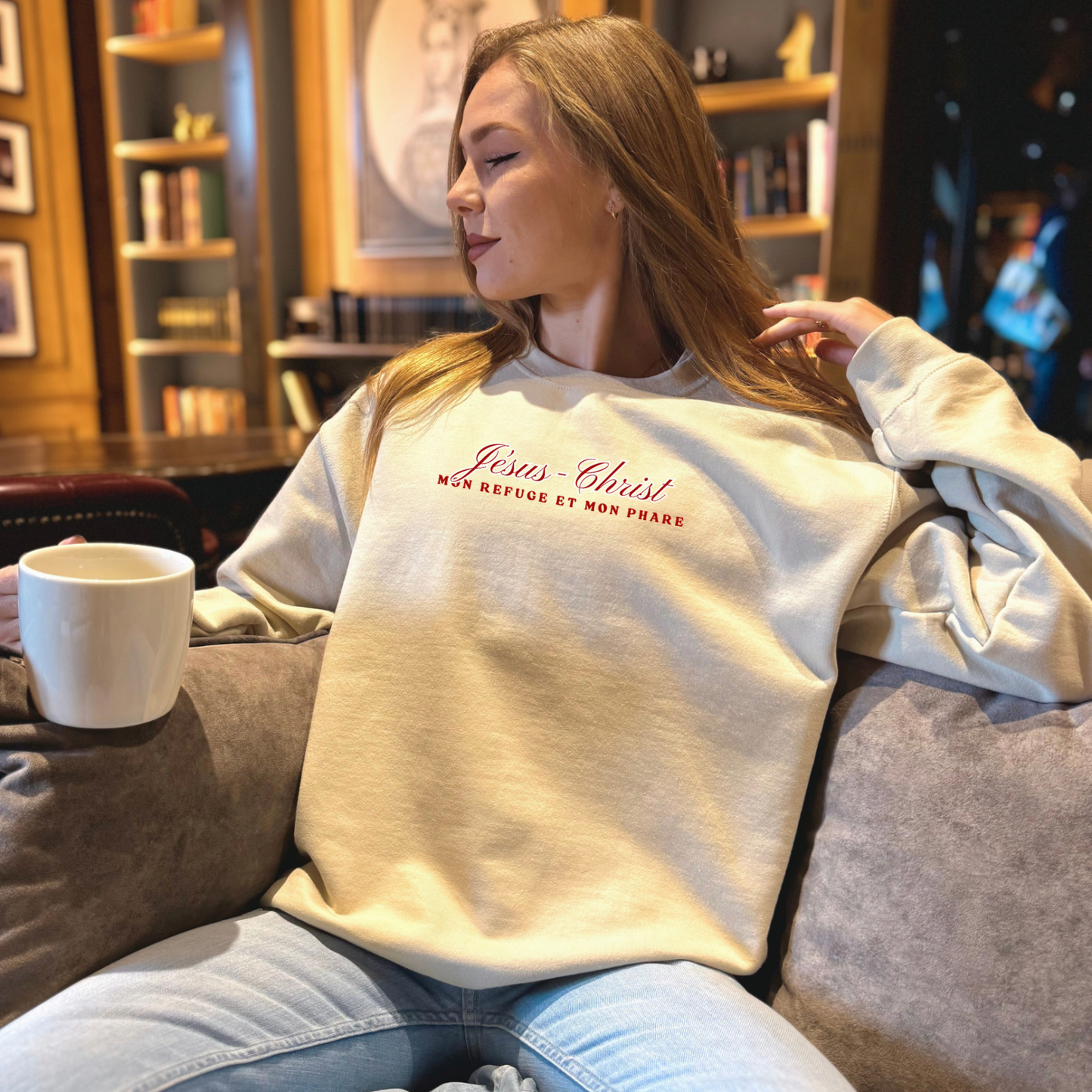 Chandail unisexe - CALME DANS LA TEMPÊTE