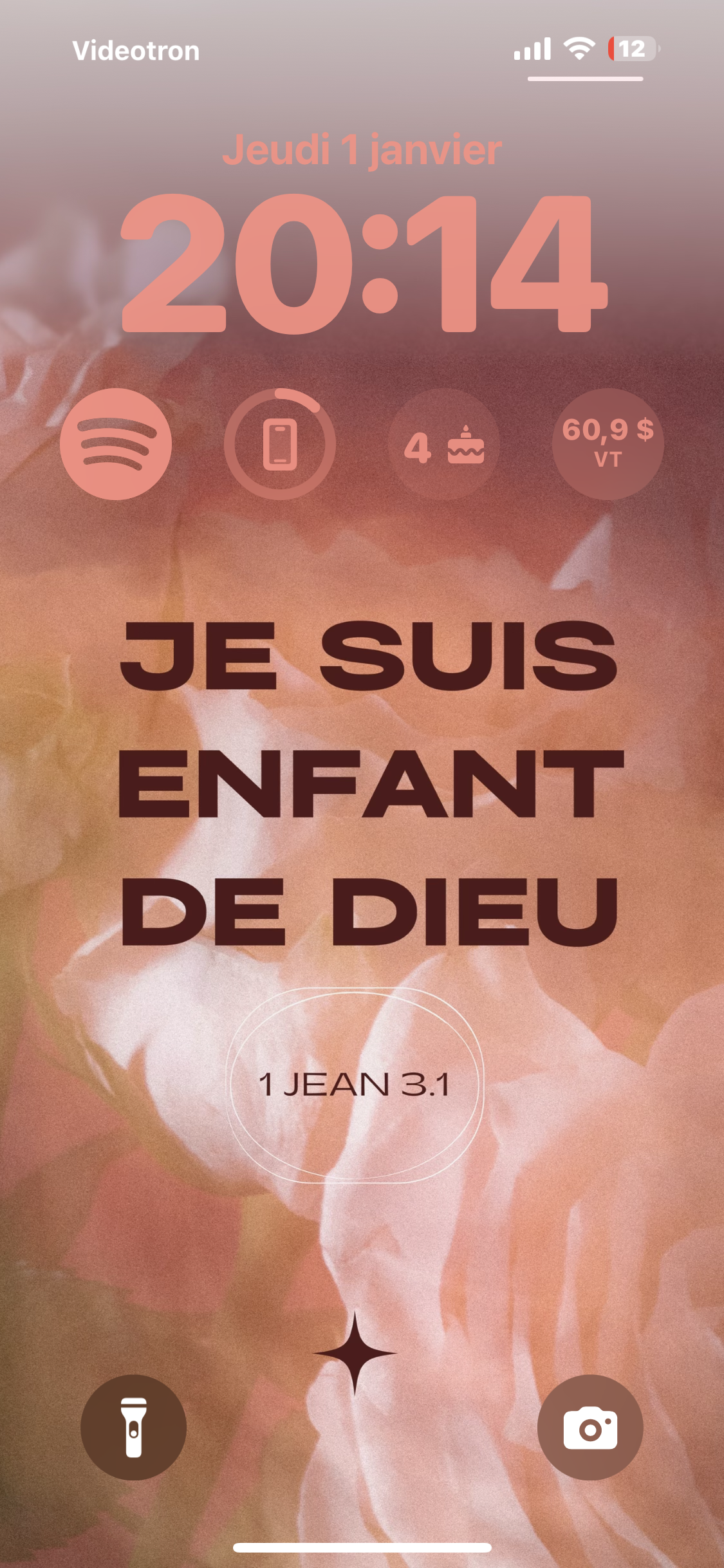JE SUIS ENFANT DE DIEU - Fond d’écran pour cellulaire