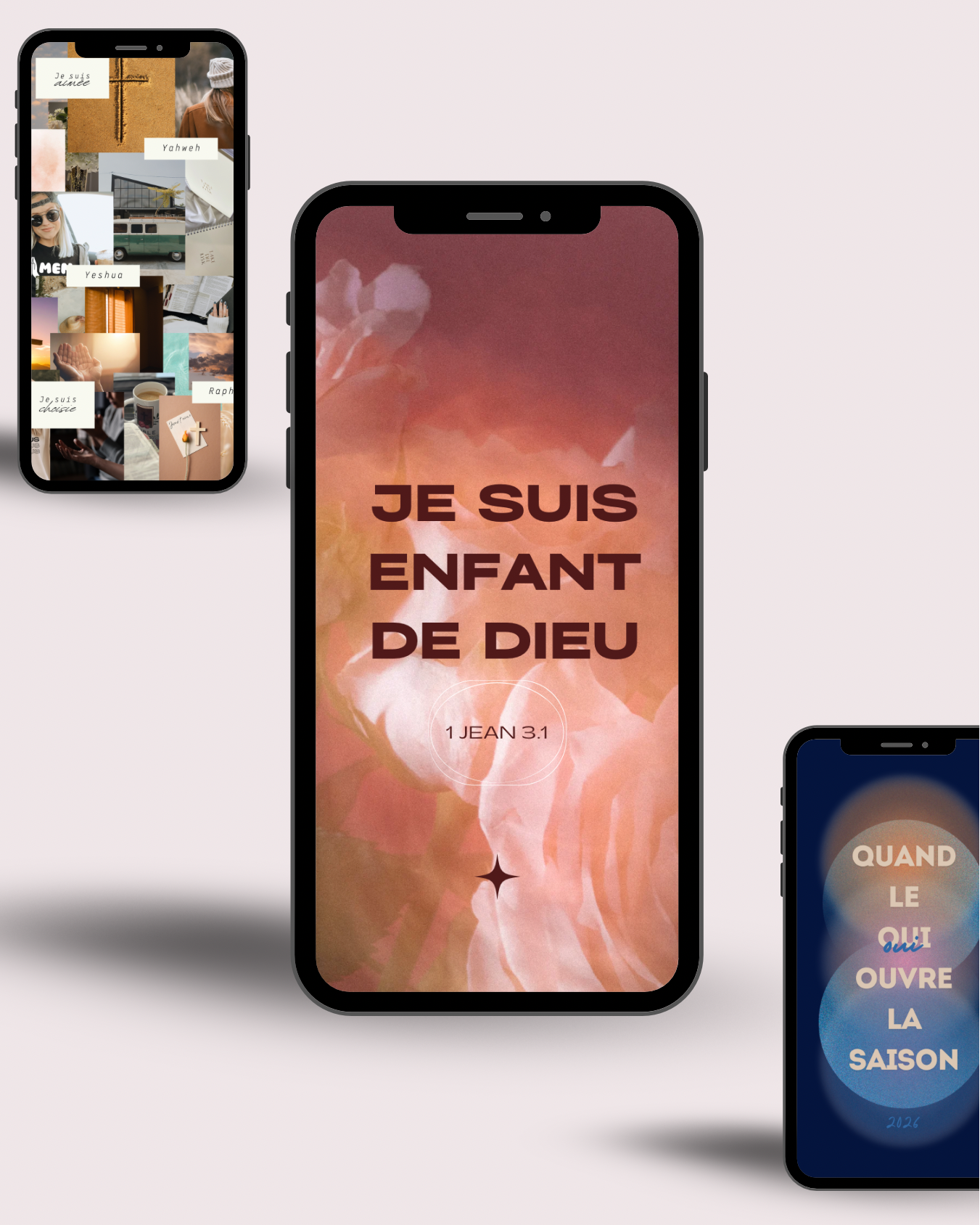 JE SUIS ENFANT DE DIEU - Fond d’écran pour cellulaire