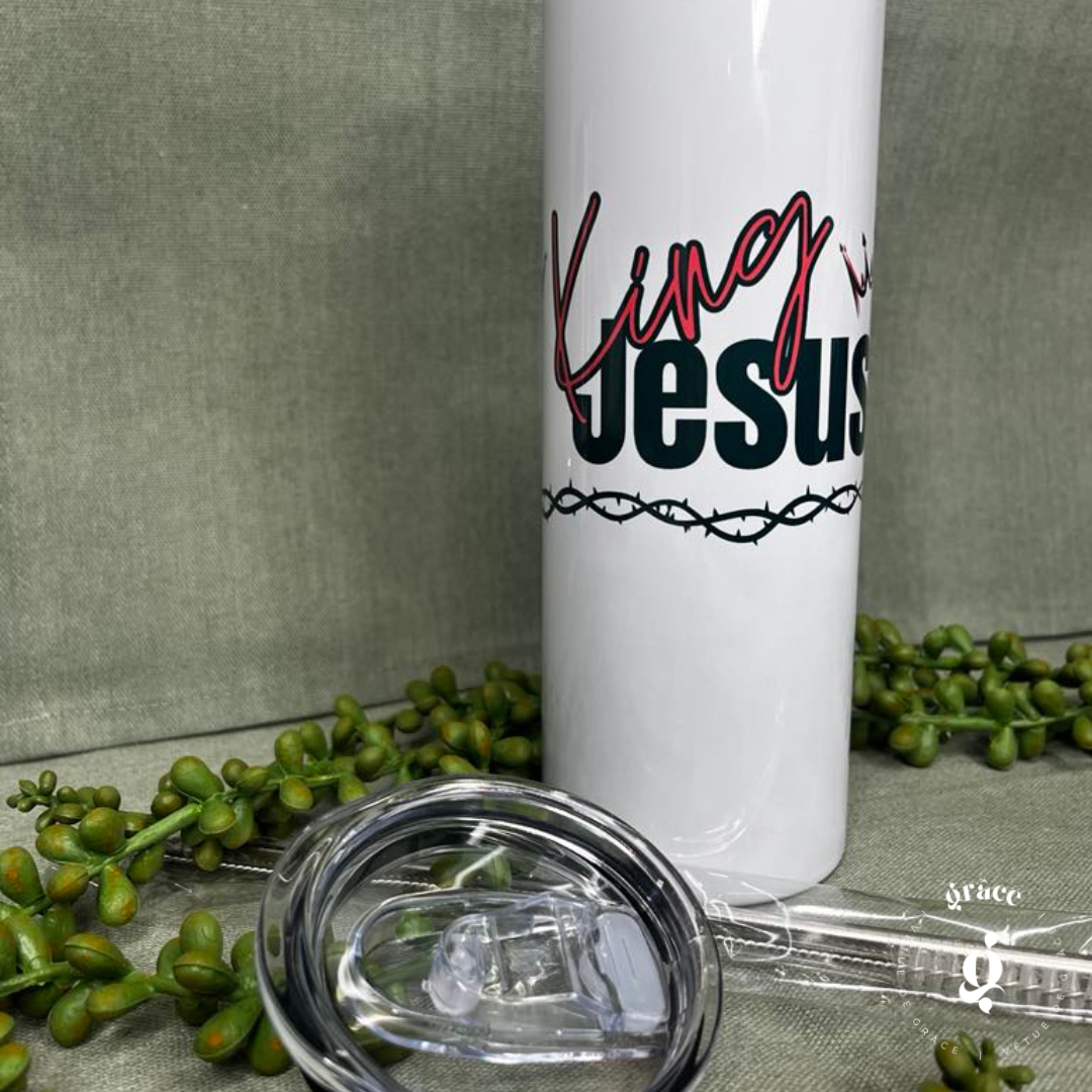 King Jesus Tumbler | Transport cup