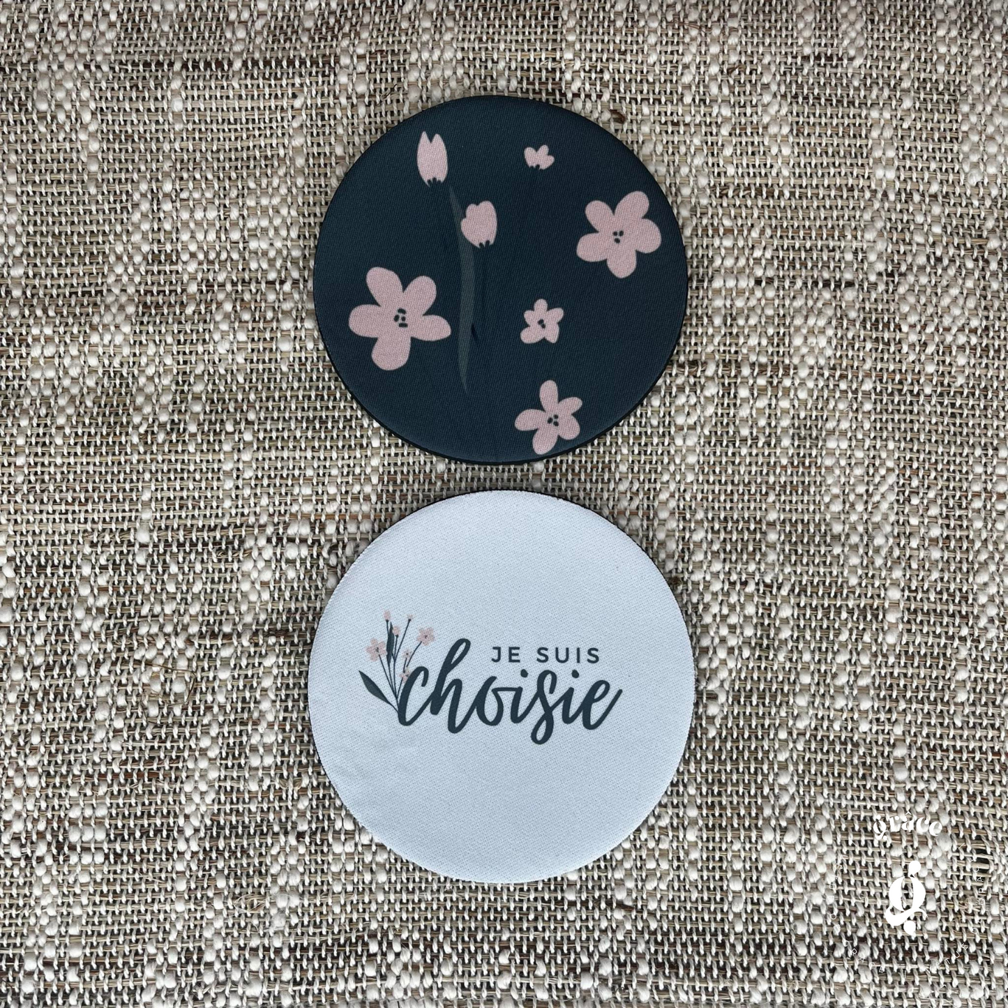 I am chosen set (tumbler + coasters)