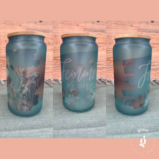 Frosted Glass Mug | Woman of God