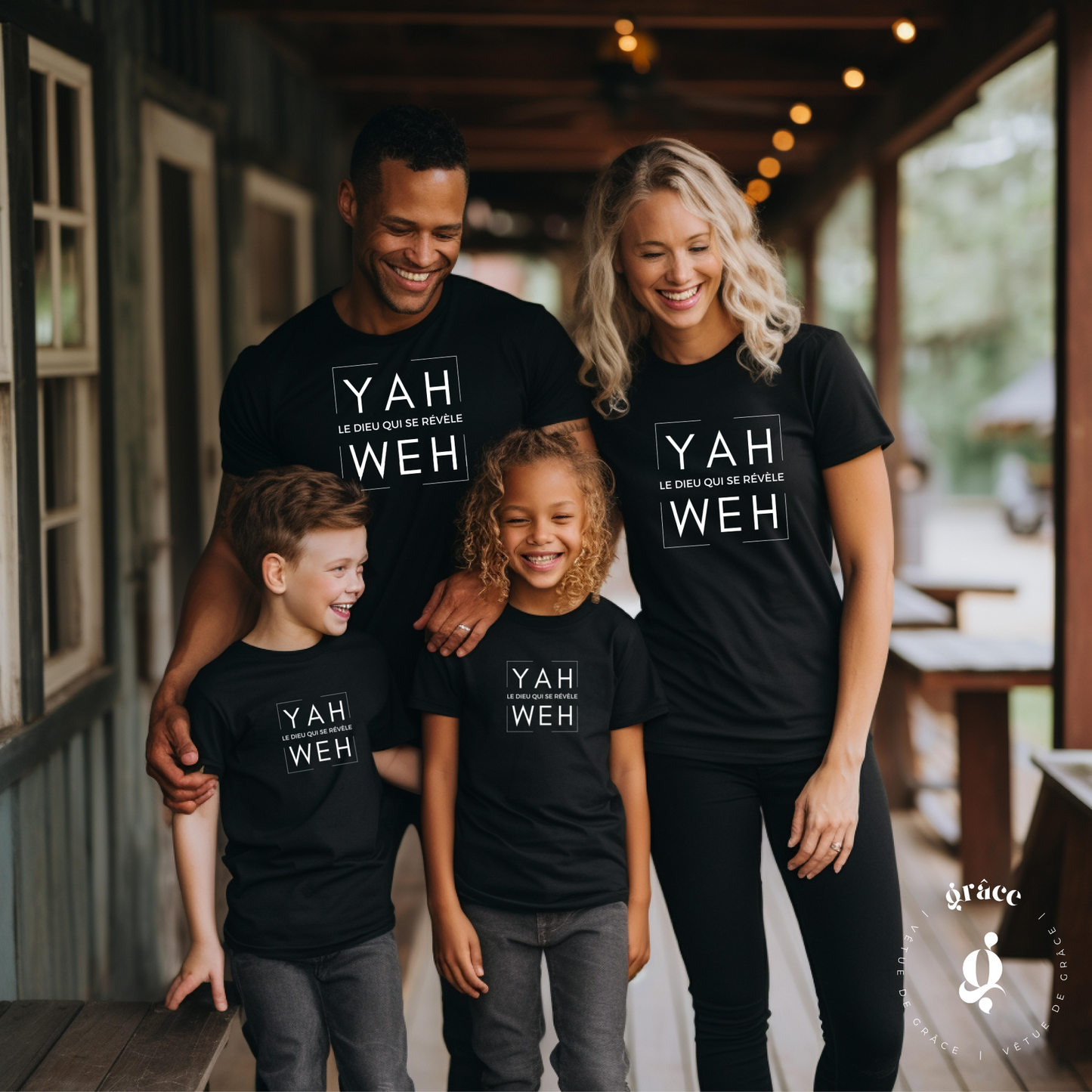 T-shirt YAHWEH le Dieu qui se révèle (enfant)