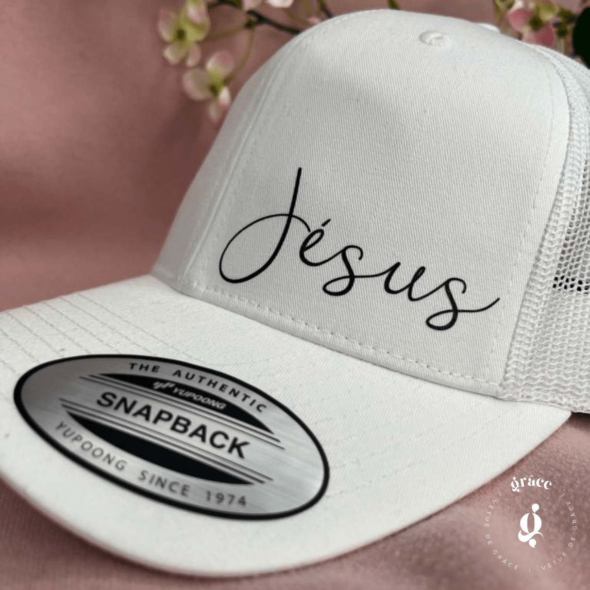 Casquette Jésus - Vêtue de grâce