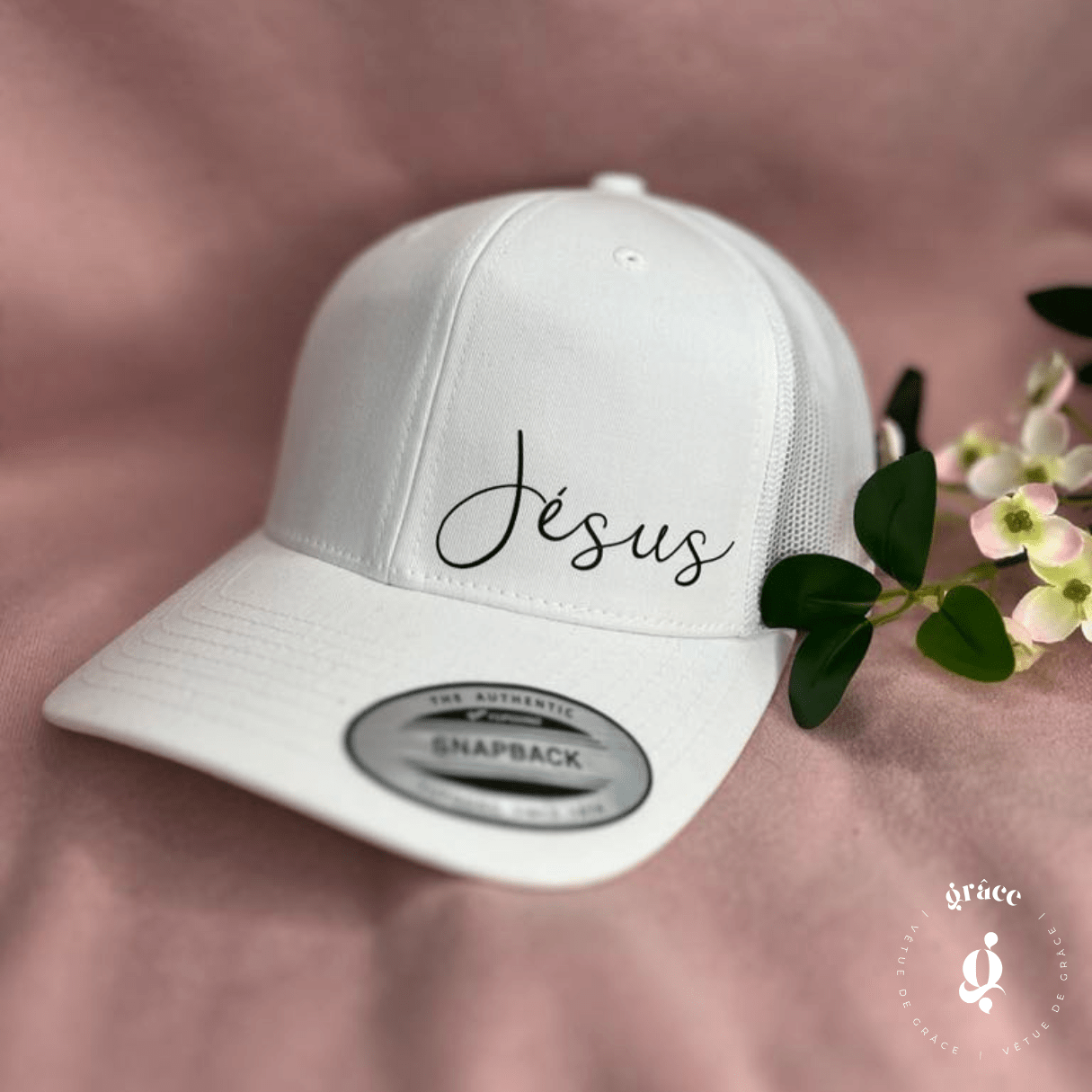 Casquette Jésus - Vêtue de grâce