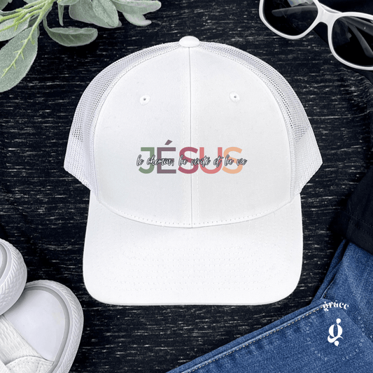 Casquette Jésus (Jean 14:6) - Vêtue de grâce